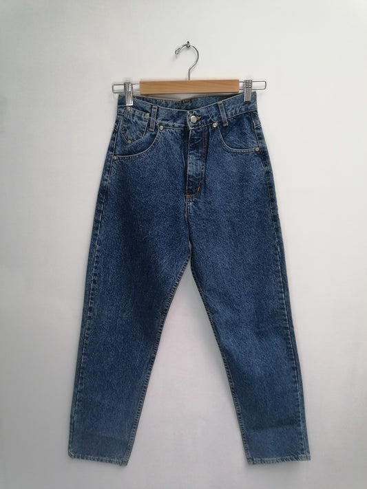 Pantaloni Jeans Rifle Over Constructed